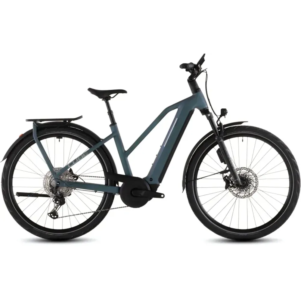 South Downs Bikes Cube Kathmandu Hybrid EXC 800 eHybrid Bike in Smaragd Grey/Prism | FREE delivery over £30 + Cycle Scheme