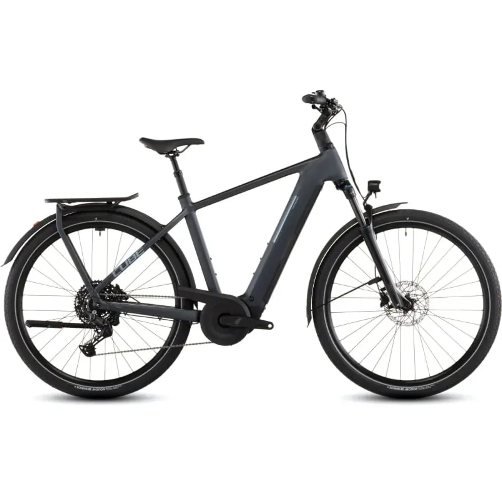 South Downs Bikes Cube Kathmandu Hybrid One 800 eHybrid Bike in Metallic Grey/Grey | FREE delivery over £30 + Cycle Scheme