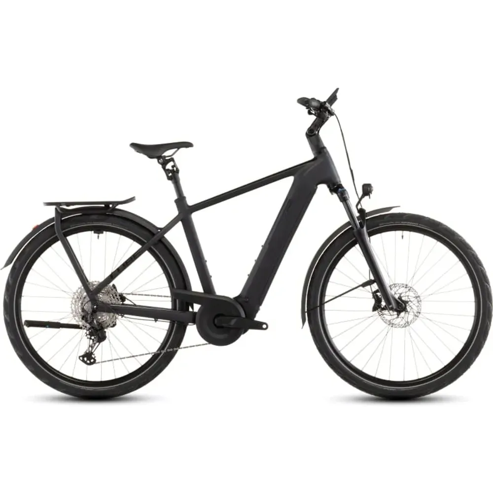 South Downs Bikes Cube Kathmandu Hybrid Pro 800 eHybrid Bike in Coal/Black | FREE delivery over £30 + Cycle Scheme