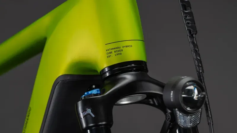 Cube Kathmandu Hybrid Pro 800 eHybrid Bike in Lizard/Black-7