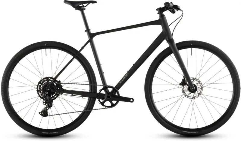 Cube Nulane Pro Gravel Bike in Grey/Chrome