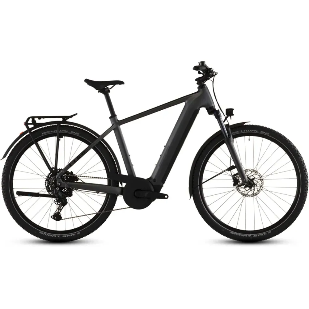 South Downs Bikes Cube Nuride Hybrid Performance 600 E-Gravel Bike In Slab Grey/Black | FREE delivery over £30 + Cycle Scheme