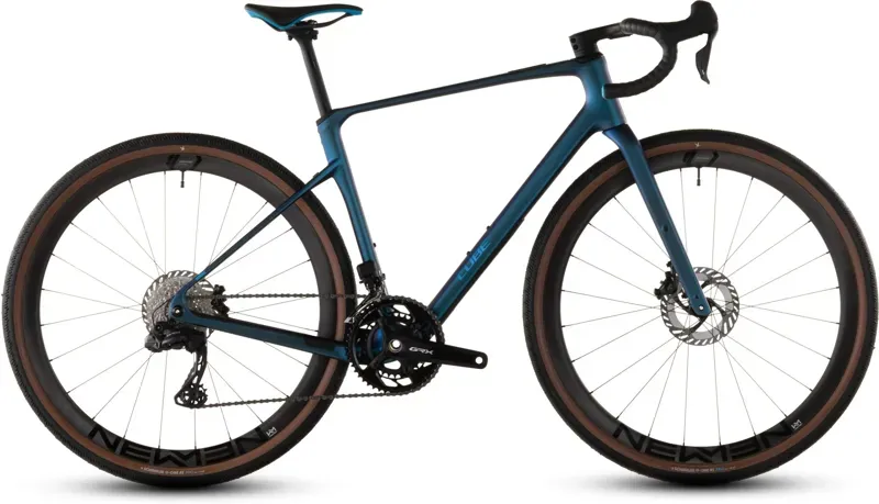 Cube Nuroad C:62 Race Gravel Bike in Nebula/Blue