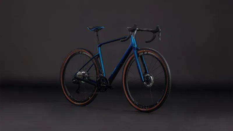 Cube Nuroad C:62 Race Gravel Bike in Nebula/Blue-1
