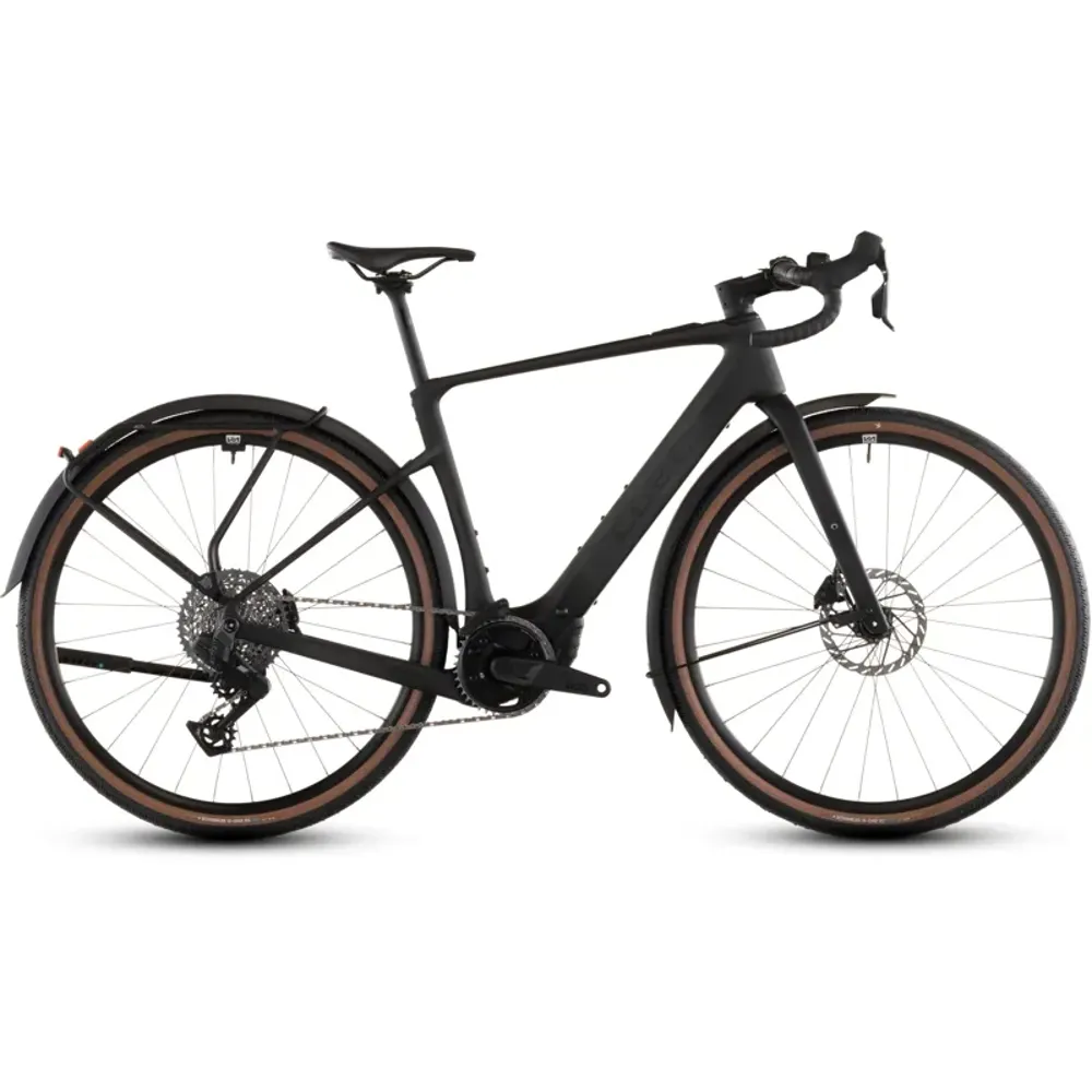 South Downs Bikes Cube Nuroad Hybrid C:62 Exc 400x FE E-Hybrid Bike in Blackline | FREE delivery over £30 + Cycle Scheme