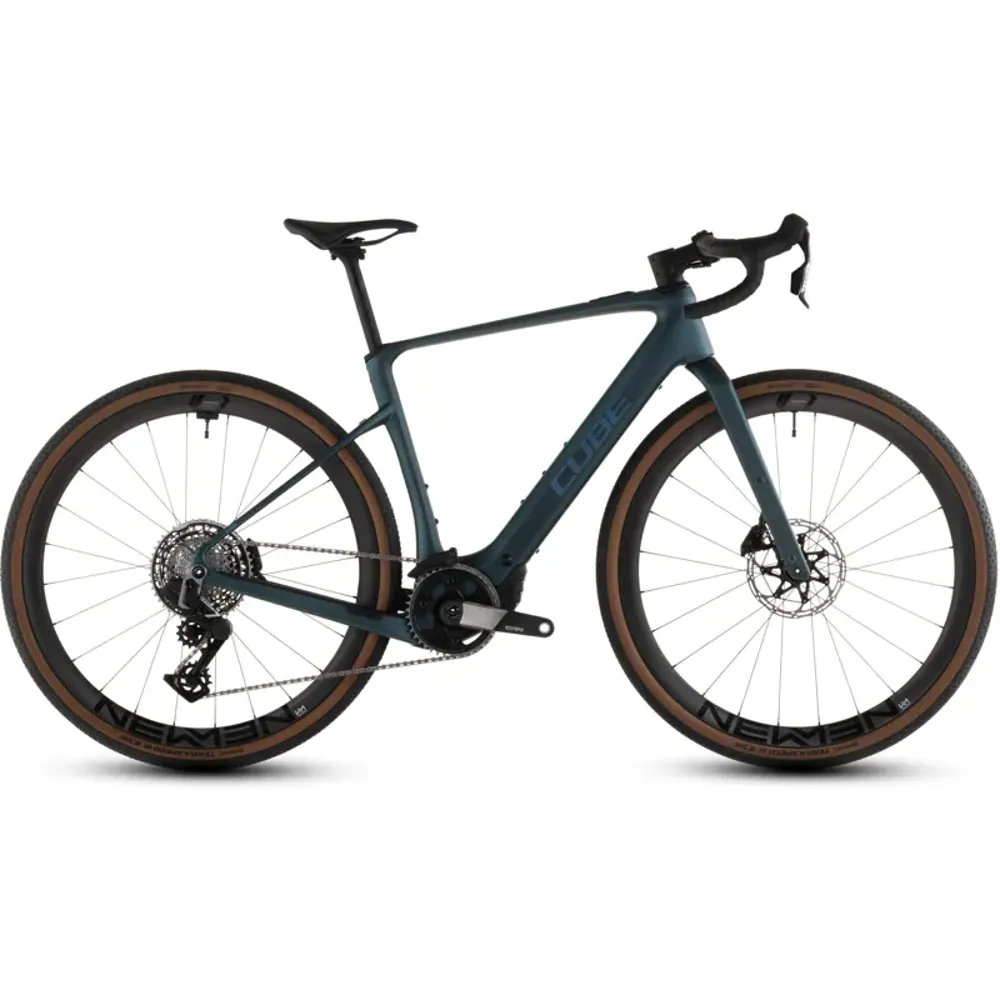 South Downs Bikes Cube Nuroad Hybrid C:62 SLT 400X E-Gravel Bike in Royal Green/Crisscross | FREE delivery over £30 + Cycle Scheme