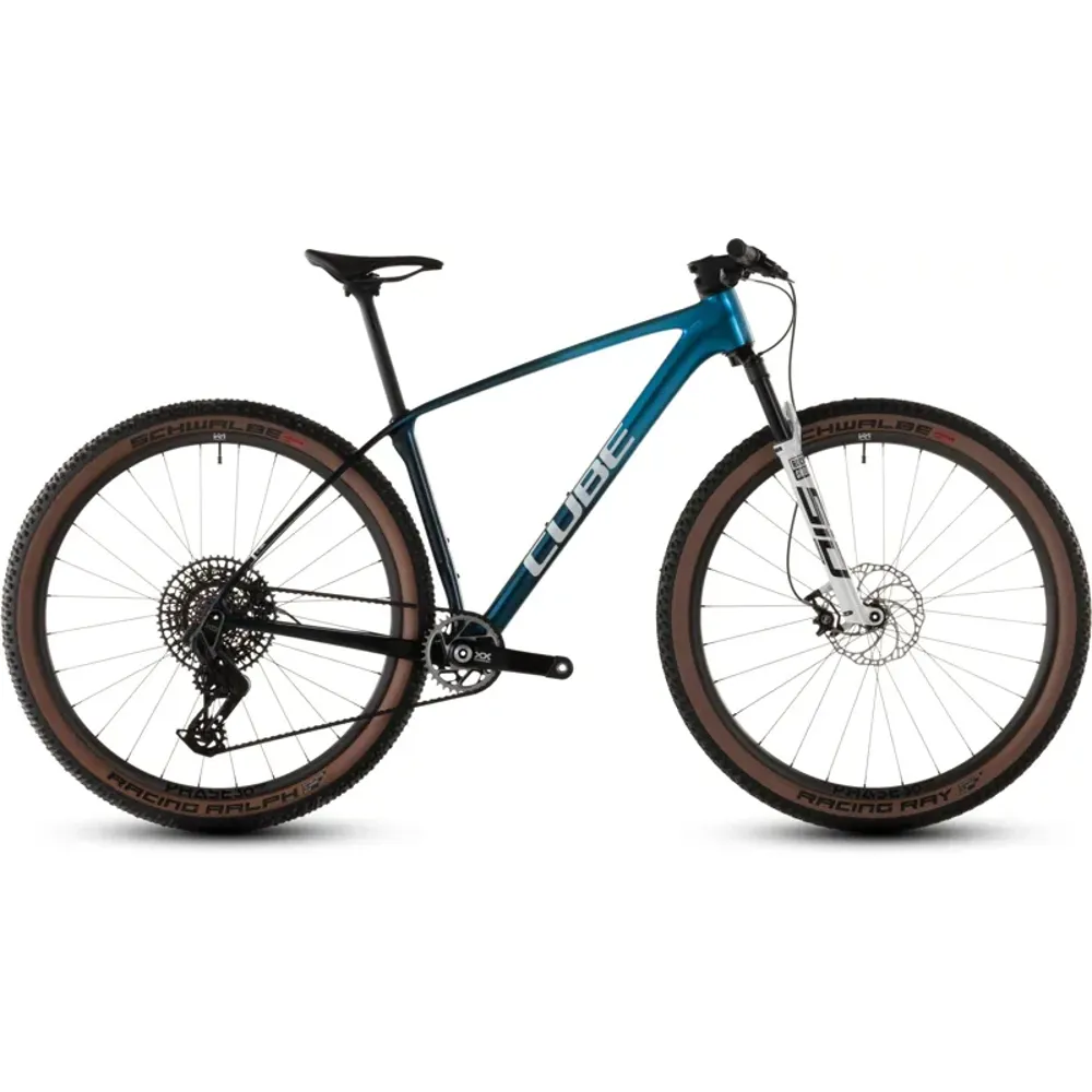 South Downs Bikes Cube Phenix C:68X Race Mountain Bike in Chrome Blue/Liquid Blue | FREE delivery over £30 + Cycle Scheme