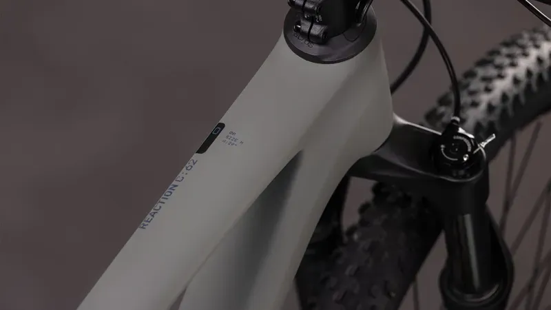 Cube Reaction C:62 One Mountain Bike In Old Grey/Black-2