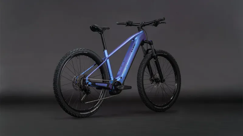 Cube Reaction Hybrid One 800 E-MTB in Blue Iris/Reflect-1