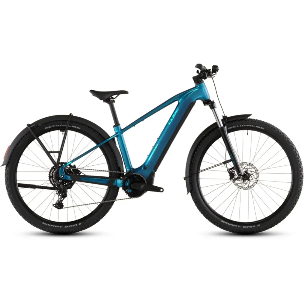 South Downs Bikes Cube Reaction Hybrid Performance 600 FE E-MTB In Electric Blue/Dazzle | FREE delivery over £30 + Cycle Scheme