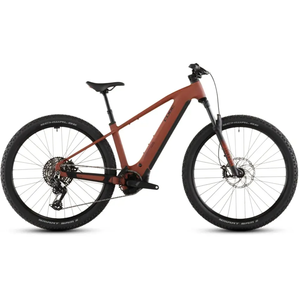 South Downs Bikes Cube Reaction Hybrid Race 800 E-MTB in Amber/Black | FREE delivery over £30 + Cycle Scheme