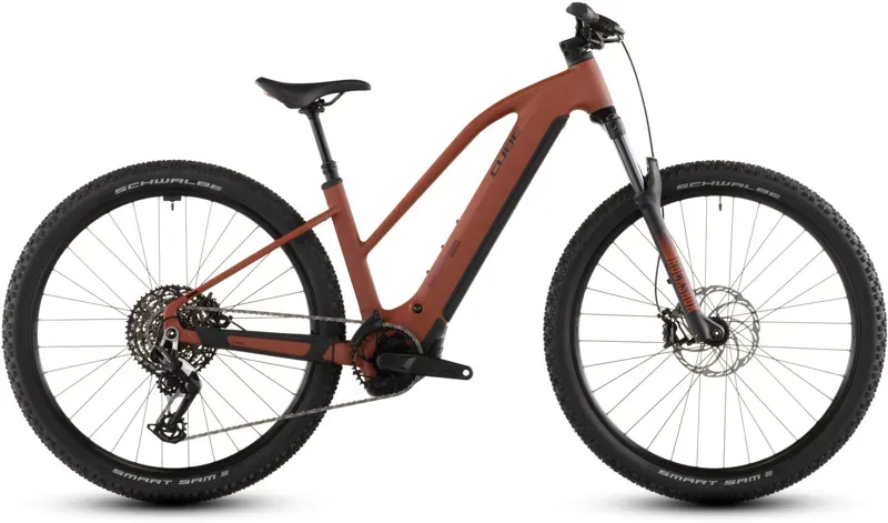 Cube Reaction Hybrid Race 800 E-MTB in Amber/Black-2