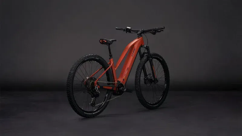 Cube Reaction Hybrid Race 800 E-MTB in Amber/Black-3