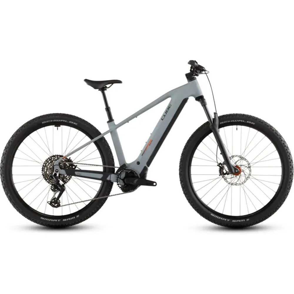 South Downs Bikes Cube Reaction Hybrid Race 800 E-MTB in Vulcan/Orange | FREE delivery over £30 + Cycle Scheme