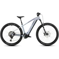 South Downs Bikes Cube Reaction Hybrid SLX 800 E-MTB in Gauze Grey/Ice Blue | FREE delivery over £30 + Cycle Scheme