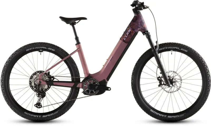 Cube Reaction Hybrid SLX 800 E-MTB in Shift Blush/Art-4