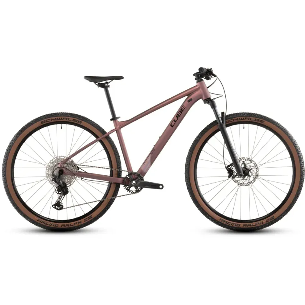 South Downs Bikes Cube Reaction Pro Mountain Bike In Shift Blush/Black | FREE delivery over £30 + Cycle Scheme