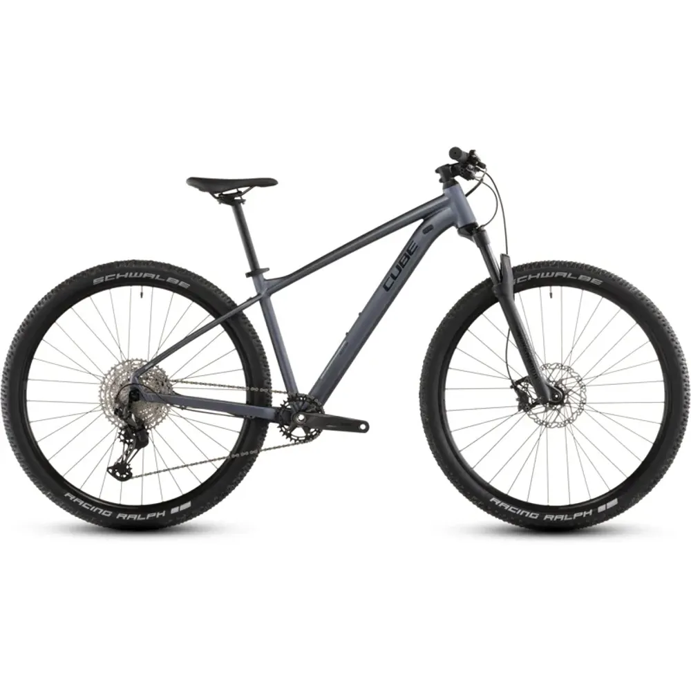 South Downs Bikes Cube Reaction SLX Mountain Bike in Metallic Grey/Black | FREE delivery over £30 + Cycle Scheme