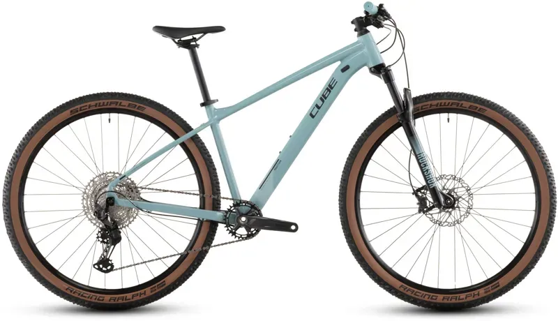 Cube Reaction SLX Mountain Bike in Teal Grey/Black