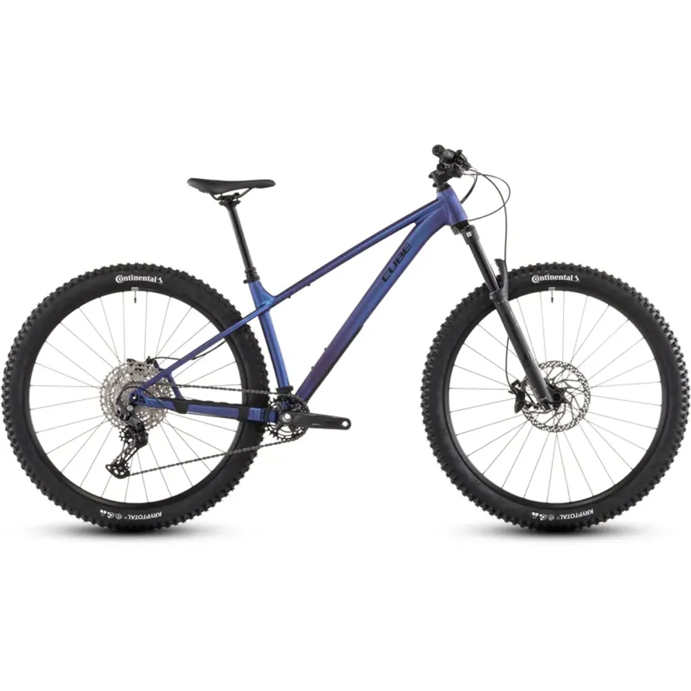 South Downs Bikes Cube Reaction TM Pro Mountain Bike in Blue Violet/Black | FREE delivery over £30 + Cycle Scheme