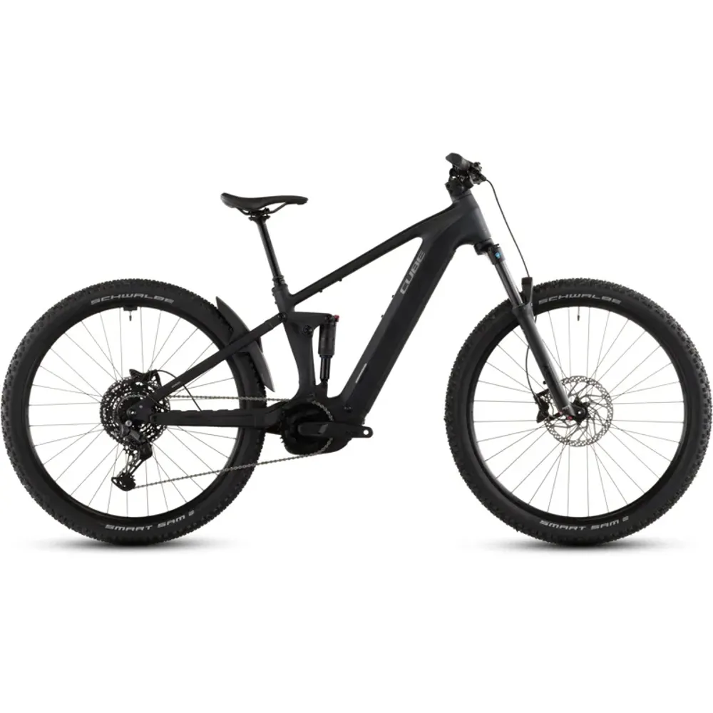South Downs Bikes Cube Stereo Hybrid One22 Pro 600 E-MTB in Night/Chrome | FREE delivery over £30 + Cycle Scheme