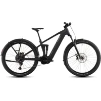 South Downs Bikes Cube Stereo Hybrid One22 Pro 800 FE E-Hybrid Bike In Night/Chrome | FREE delivery over £30 + Cycle Scheme