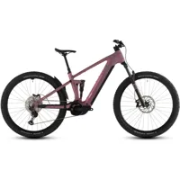 South Downs Bikes Cube Stereo Hybrid one22 Race 800 E-Hybrid Bike In Shift Blush/Black | FREE delivery over £30 + Cycle Scheme