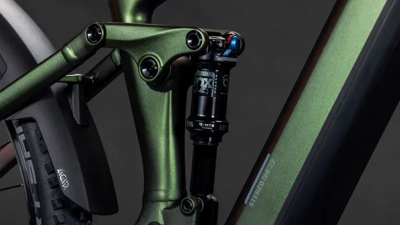 Cube Stereo Hybrid One22 SLX 800 E-MTB in Stellar Green-6