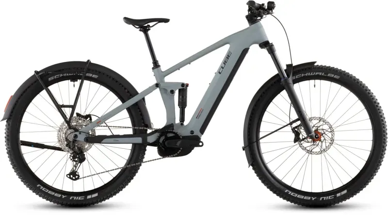 Cube Stereo Hybrid One44 Pro 800 FE E-MTB in Vulcan/Orange