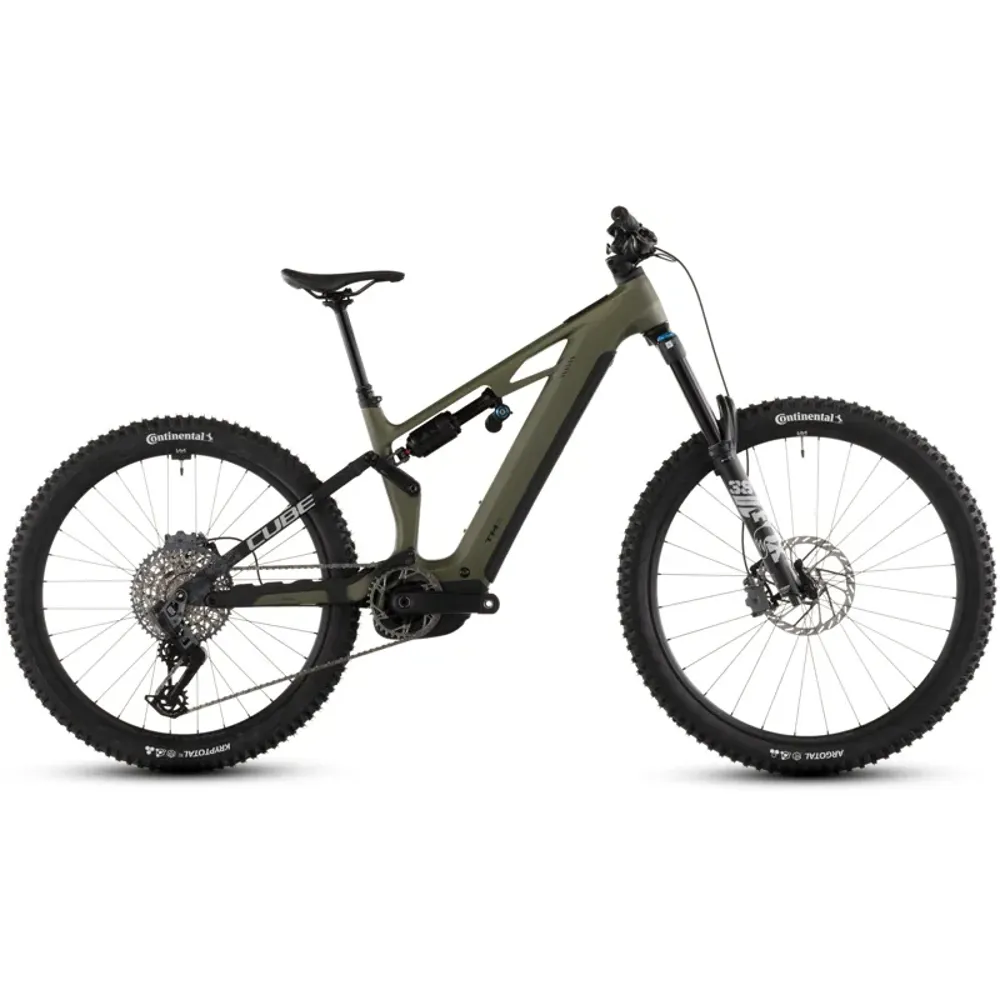 South Downs Bikes Cube Stereo Hybrid One77 HPC TM 800 E-MTB in Reed Green/Matrix | FREE delivery over £30 + Cycle Scheme