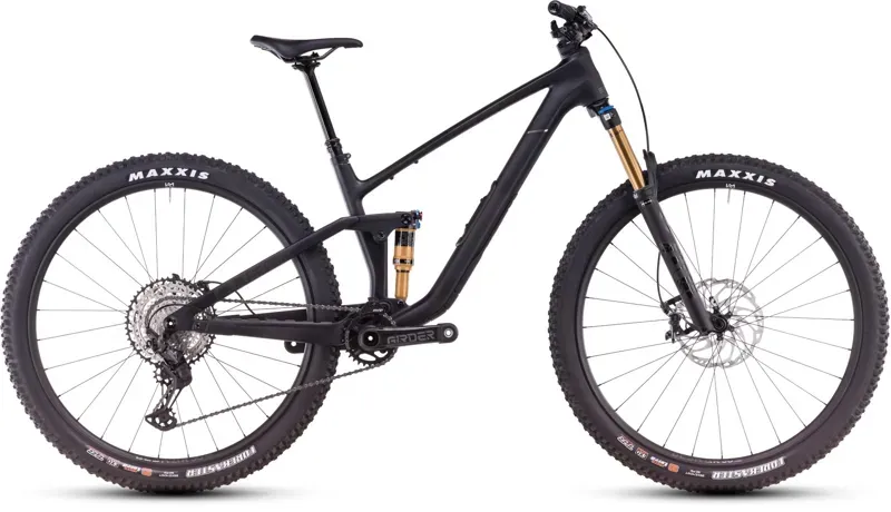 Cube Stereo One44 C:62 Race 29 Mountain Bike in Blackline