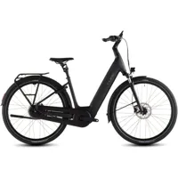 South Downs Bikes Cube Supreme Hybrid Comfort Pro 600 eHybrid Bike in Grey/Chrome | FREE delivery over £30 + Cycle Scheme