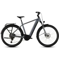 South Downs Bikes Cube Touring Hybrid Pro 800 E-Hybrid Bike in Pearl Grey/Grey | FREE delivery over £30 + Cycle Scheme