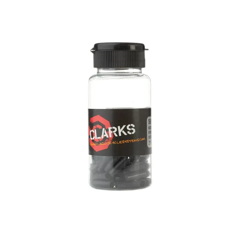 150pcs Clarks Bicycle Gear Ferrule 4mm Plastic 