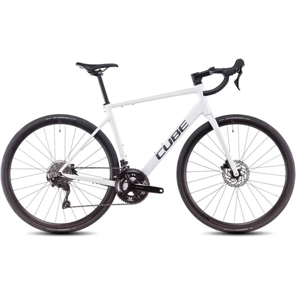 South Downs Bikes Cube Attain SLX Road Race Bike in Cotton/Grey | FREE delivery over £30 + Cycle Scheme