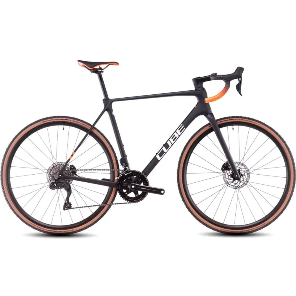 South Downs Bikes Cube Cross Race c:62 Pro Cyclocross Bike in Carbon/Orange | FREE delivery over £30 + Cycle Scheme