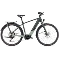 South Downs Bikes Cube Kathmandu Hybrid C:62 SLT 400X Hybrid Bike in Stellar/Origano Green | FREE delivery over £30 + Cycle Scheme