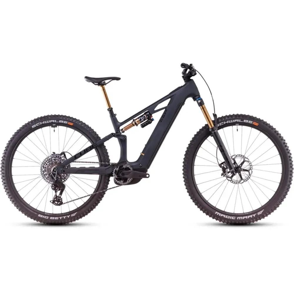 South Downs Bikes Cube Stereo Hybrid One44 HPC AT eMountain Bike in Carbon/Gold | FREE delivery over £30 + Cycle Scheme