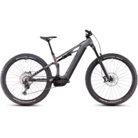 South Downs Bikes Cube Stereo Hybrid One44 HPC SLX eMountain Bike in Slab Grey/Orange | FREE delivery over £30 + Cycle Scheme