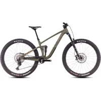 South Downs Bikes Cube Stereo One22 C:62 TM 29 Mountain Bike in Dusty Olive/Gold | FREE delivery over £30 + Cycle Scheme