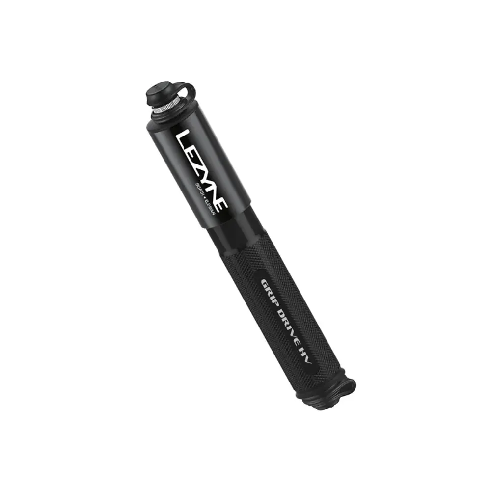 South Downs Bikes Lezyne Grip Drive HV 231mm Pump in Black | FREE delivery over £30 + Cycle Scheme