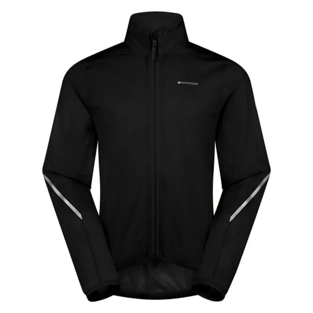 South Downs Bikes Madison Flux Ulta-Packable Waterproof Jacket in Black | FREE delivery over £30 + Cycle Scheme