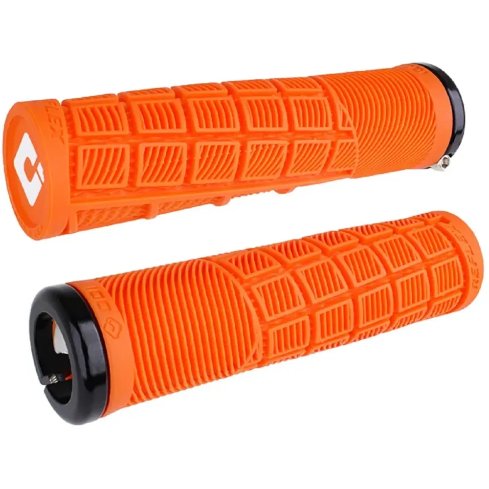 South Downs Bikes ODI Odi Reflex MTB Lock On Grips in Orange | FREE delivery over £30 + Cycle Scheme