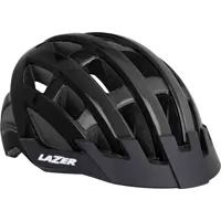 South Downs Bikes Lazer Compact 54-61cm Uni-Adult Helmet In Black | FREE delivery over £30 + Cycle Scheme