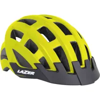 South Downs Bikes Lazer Compact 54-61cm Uni-Adult Helmet In Yellow | FREE delivery over £30 + Cycle Scheme