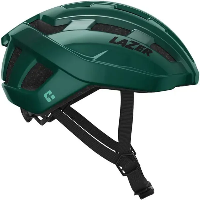 Lazer Tempo KinetiCore Helmet in Dark Green