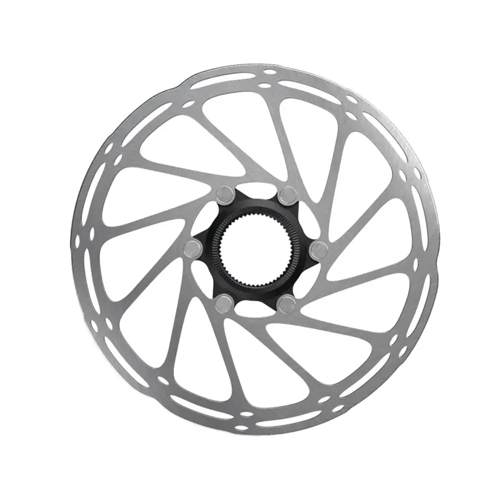 South Downs Bikes SRAM Centerline Centerlock Rounded Rotor in Silver | FREE delivery over £30 + Cycle Scheme