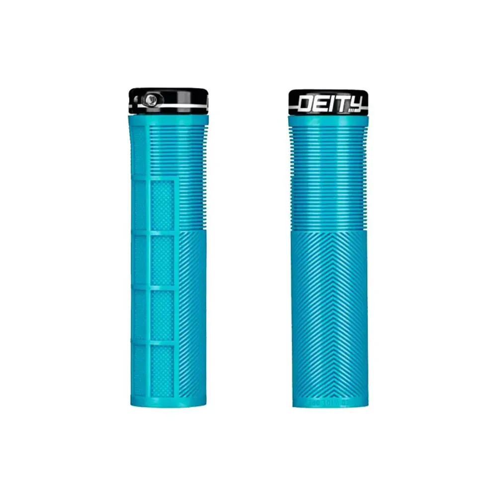 South Downs Bikes Deity Knuckleduster Grips in Blue | FREE delivery over £30 + Cycle Scheme