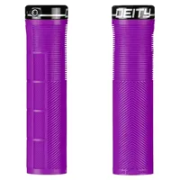 South Downs Bikes Deity Knuckleduster Grips in Purple | FREE delivery over £30 + Cycle Scheme