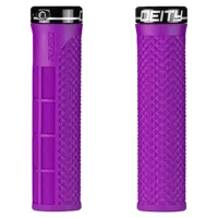 South Downs Bikes Deity Lockjaw Grips in Purple | FREE delivery over £30 + Cycle Scheme